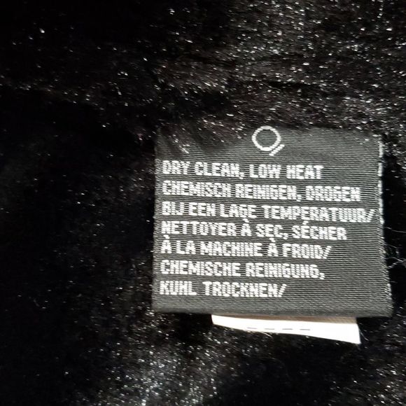 Harley-Davidson‎ Faux Fur & Suede Black Jacket Tribal Design Small - Picture 11 of 14